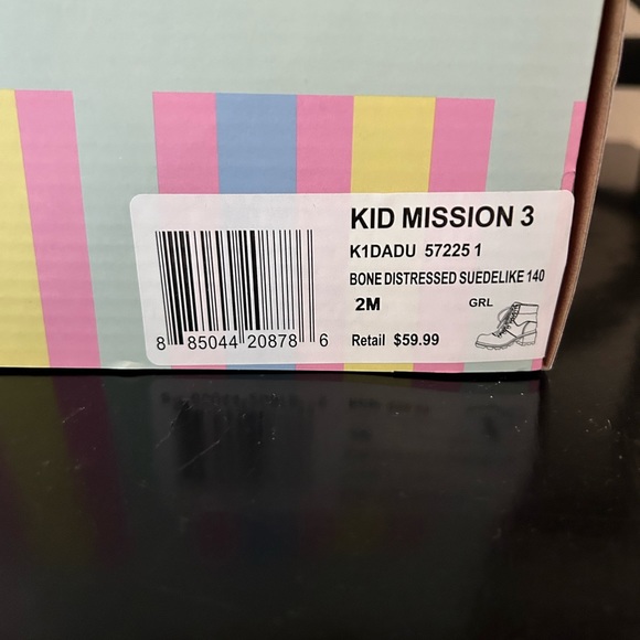 Girls Jelly Pop suede like boots with fur trim size 2m - Picture 7 of 7